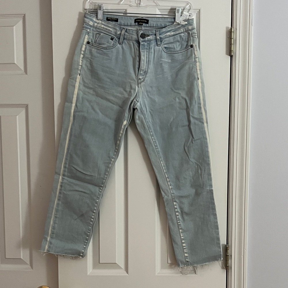 Miss Sixty Light Gray Ankle Jeans